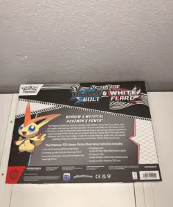 Pokemon Victini Illustration Collection SV Black Bolt & White Flare Box - Image 2