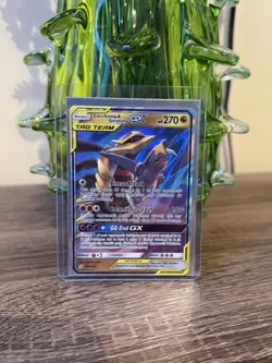 Pokemon TCG Garchomp and Giratina GX 146/236 Unified Minds Tag Team - Image 1