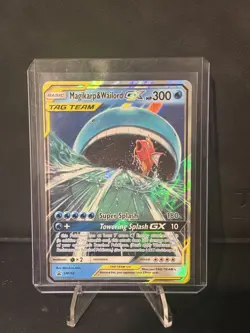 Pokemon TCG Magikarp Wailord GX Tag Team SM166 - Image 1
