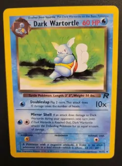 Pokemon TCG Team Rocket Dark Wartortle Uncommon 46/82 - Image 2
