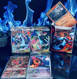 Pokemon Mega Charizard X Ex#109 Bundle/Phantasmal Flames(Read Description)🔥 - Image 1