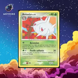 Carte Pokemon Armulys 63/127 Platine Francais - Image 1