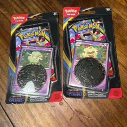 Pokemon Phantasmal Flames Blister Lot of 2 Packs Cottonee / Whimsicott Booster - Image 1