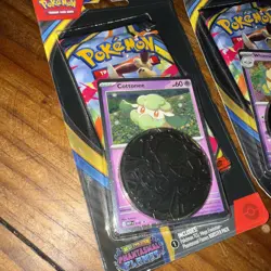 Pokemon Phantasmal Flames Blister Lot of 2 Packs Cottonee / Whimsicott Booster - Image 2