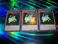 3x Danger!U JackalopeU 1st Edition Ultra Rare RA01-EN013 Yu-Gi-Oh! - Image 1