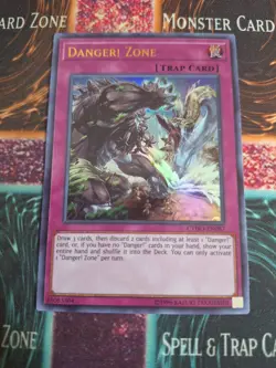 Yu-Gi-Oh! TCG Danger! Zone CYHO-EN087 Ultra Rare Unlimited Near Mint - Image 1
