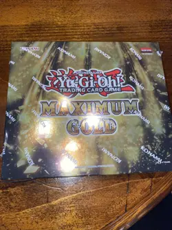 KONAMI YU-GI-OH TCG MAXIMUM GOLD 1ST EDITION FACTORY SEALED - Image 1