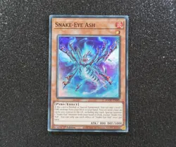 Yugioh SCHLANGENAUGE ESCHE , agov-en007 Super Rare englisch Near Mint 1st - Image 1