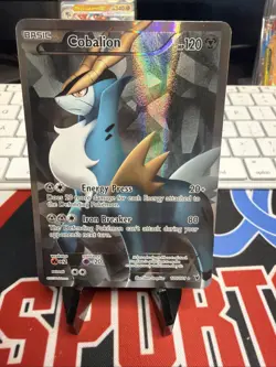Pokemon TCG Cobalion 2011 Full Art Holo Rare Card Noble Victories 100/101 - Image 1