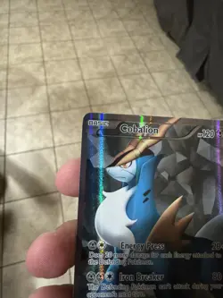 Pokemon TCG Cobalion Full Art 100/101 Noble Victories Holo Ultra Rare Card HP NM - Image 3