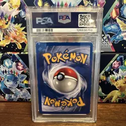 2000 Pokemon Her across Holo With SWIRL 6/111 Vintage Neo Genesis English PSA 5 - Image 2