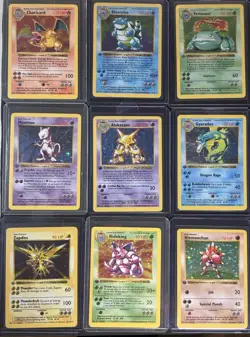 Vintage Pokemon Card Collection Binder Lot 1st Edition Shadowless johnl1690 - Image 1