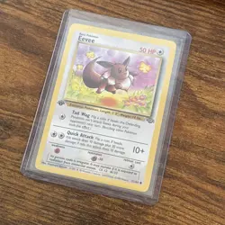 Pokemon TCG Eevee Jungle 1st Edition Card 51/64, Regular, Beautiful almost NM - Image 3