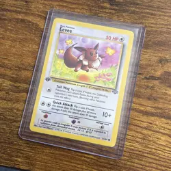 Pokemon TCG Eevee Jungle 1st Edition Card 51/64, Regular, Beautiful almost NM - Image 3