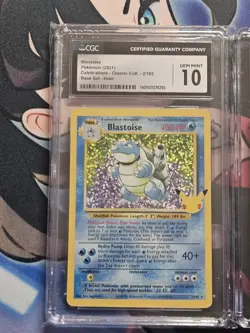 CGC 10 Blastoise Holo 2/102 CgC Venusaur 15/102 Celebrations Pokemon 2021 - Image 4