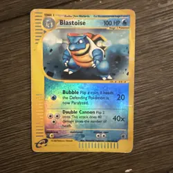 Blastoise - 36/165 - Pokemon Expedition reverse holo Rare Card mp - Image 5