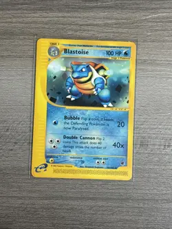 2002 Blastoise 36/165 - Expedition Regular Non-Holo Rare - Pokemon TCG - NM - Image 1