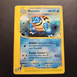 2002 Blastoise 36/165 - Expedition Regular Non-Holo Rare - Pokemon TCG - MP - Image 1
