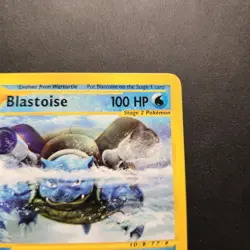 2002 Blastoise 37/165 - Expedition Base Non-Holo Regular Rare - Pokemon TCG - LP - Image 2