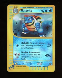 Pokemon TCG Expedition Blastoise 36/165 Reverse Holo Rare - Image 1