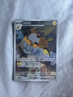 Pokemon TCG Raichu Paldea Evolved Full Art Illustration Card 211/193 - Image 1