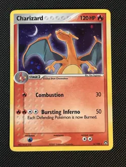 Pokemon 2007 EX Power Keepers Charizard Holo Rare 6/108 - Image 1