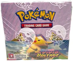 Pokemon TCG Sword & Shield Vivid Voltage Booster Box Factory Sealed 36 Packs - Image 1