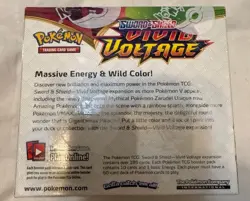Pokemon TCG: Sword & Shield - Vivid Voltage Booster Box Factory Sealed 36 Packs 820650817496 - Image 2