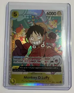 One Piece Card Game Monkey.D.Luffy OP07-109 Super Rare 500 Years In The Future - Image 1
