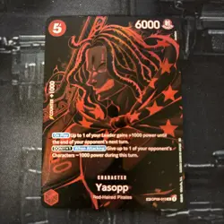 One Piece TCG OP09-013 Yasopp SP OP12 Legacy Of The Master - Image 1