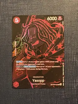One Piece TCG OP09-013 Yasopp SP OP12 Legacy Of The Master - Image 1