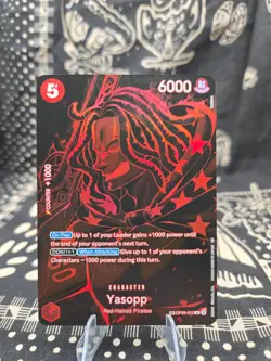 One Piece TCG OP12 Legacy of the Master OP09-013 SP Yasopp ENGLISH - Image 1