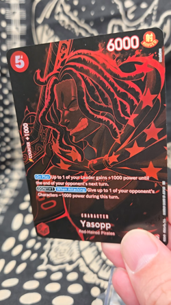 One Piece TCG OP12 Legacy of the Master OP09-013 SP Yasopp ENGLISH - Image 2