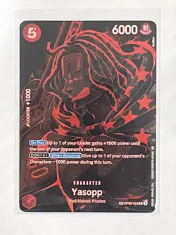 One Piece TCG OP09-013 Yasopp SP OP12 Legacy Of The Master - Image 1
