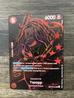 One Piece TCG OP09-013 Yasopp SP OP12 Legacy Of The Master - Image 1