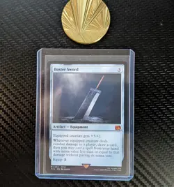 MTG Final Fantasy - Card #255: Buster Sword (Non-Foil) - Image 1