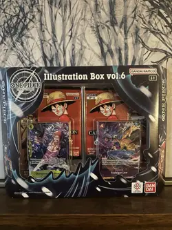 One Piece Card Game Illustration Box Vol. 6 Sealed Lot Of 4 - Image 1