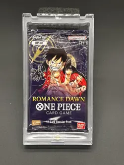 Romance Dawn 1 Booster Pack (w/ Hard Case) One Piece OP-01 English *Sealed* - Image 1