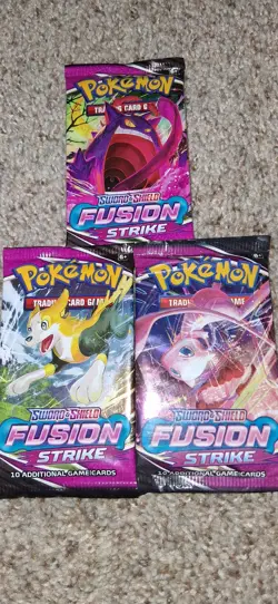 Pokemon TCG Fusion Strike Booster Pack - 10 Cards 820650809163 - Image 1