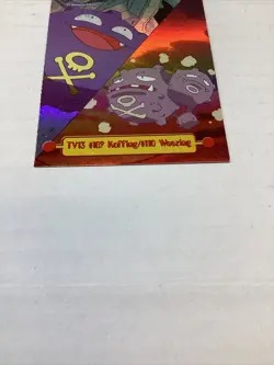 Pokemon Topps Cards- TV13 #109 Koffing/#110 Weezing-Rainbow-Foil - Image 2