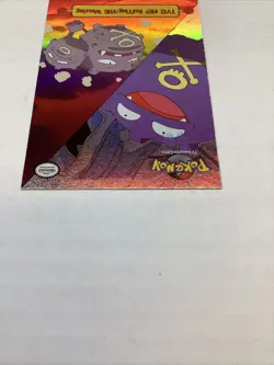 Pokemon Topps Cards- TV13 #109 Koffing/#110 Weezing-Rainbow-Foil - Image 3