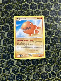 TRAPINCH 84/111 - 2009 PLATINUM RISING RIVALS NON HOLO Pokemon CARD - Image 1
