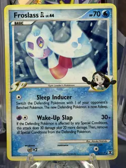 Pokemon Platinum Rising Rivals Single Card Holofoil Rare Froslass GL 6/111 - Image 1