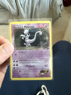 Pokemon Rocket's Mewtwo 008/009 Best of Reverse Holo Promo TCG Card - Image 1