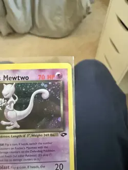 Pokemon Rocket's Mewtwo 008/009 Best of Reverse Holo Promo TCG Card - Image 4