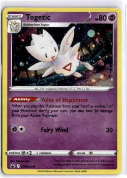 Togetic - Promo Holo SWSH: Sword & Shield Promo Cards SWSH276 NM - Image 1