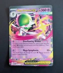 Pokemon Card Mega Gardevoir EX Mega Mawile EX 060/132 Error Miscut - Image 2