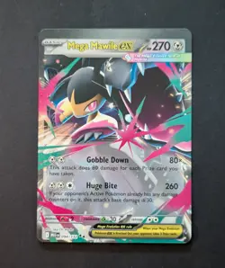 Pokemon Card Mega Gardevoir EX Mega Mawile EX 060/132 Error Miscut - Image 4