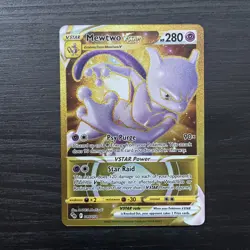 Pokemon TCG Mewtwo VSTAR Secret Rare Card 086/078 and Mewtwo 031/078 Pokemon Go - Image 3
