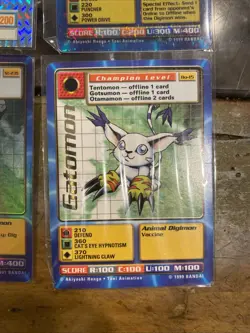 Digimon CCG 1999 Card Lot Holo Lot Of 4 Cards Super Rare - Image 5